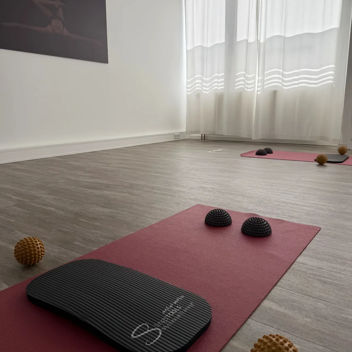 Matte mit FAMO-Bällen